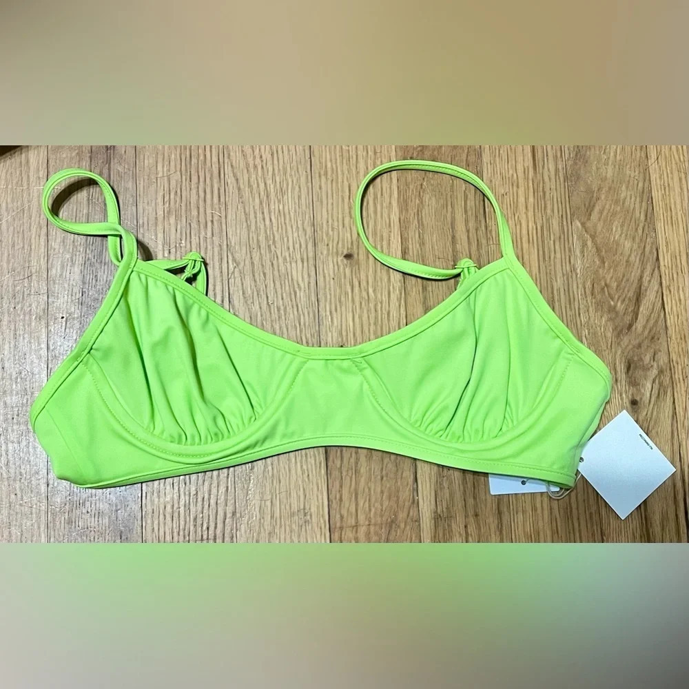 Nu Swim Pluto Top In Melon — image 5 of 7